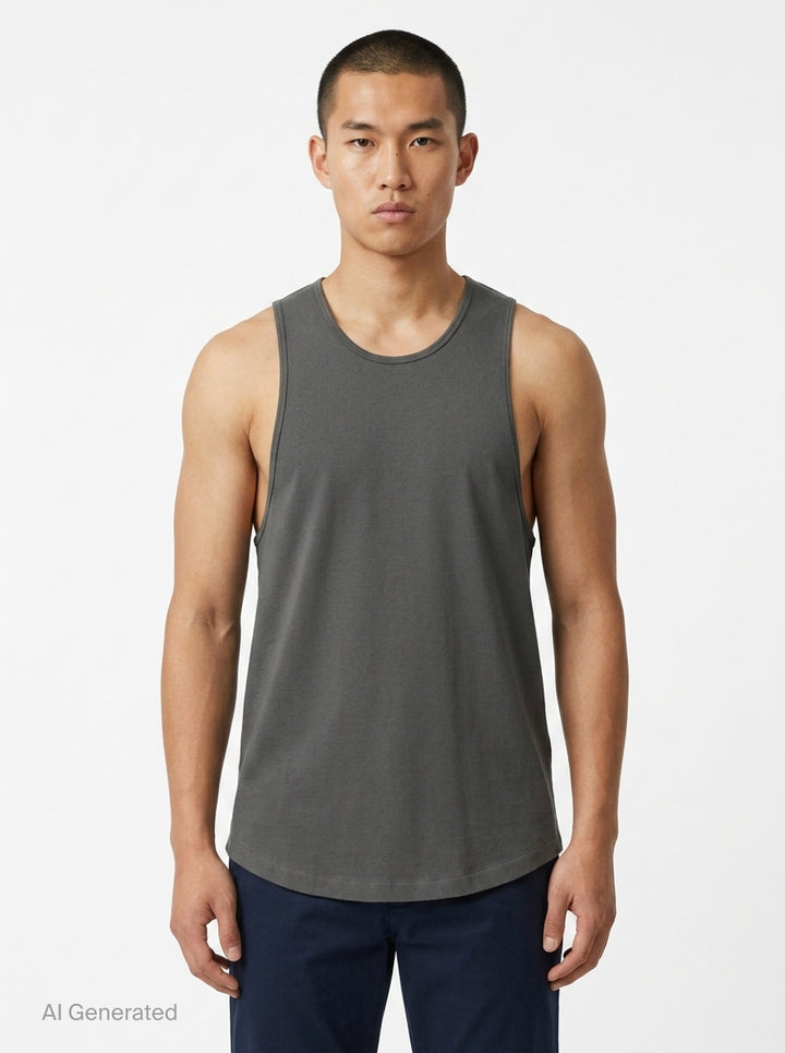 Ribbed Essential Tank | Fear of God Essentials | Club21 - front