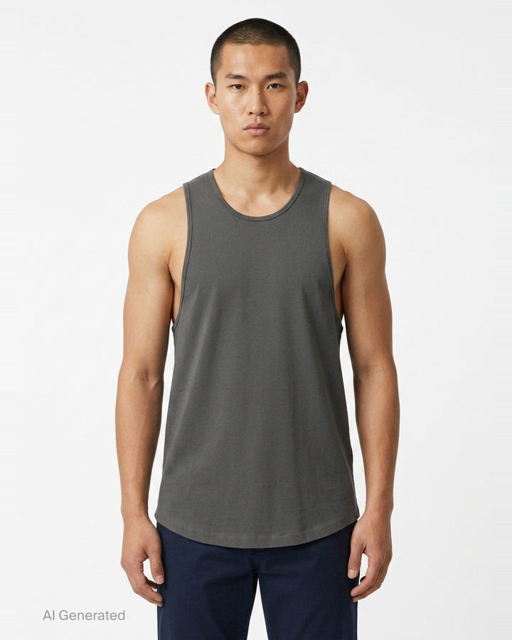Ribbed Essential Tank | Fear of God Essentials | Club21 - front