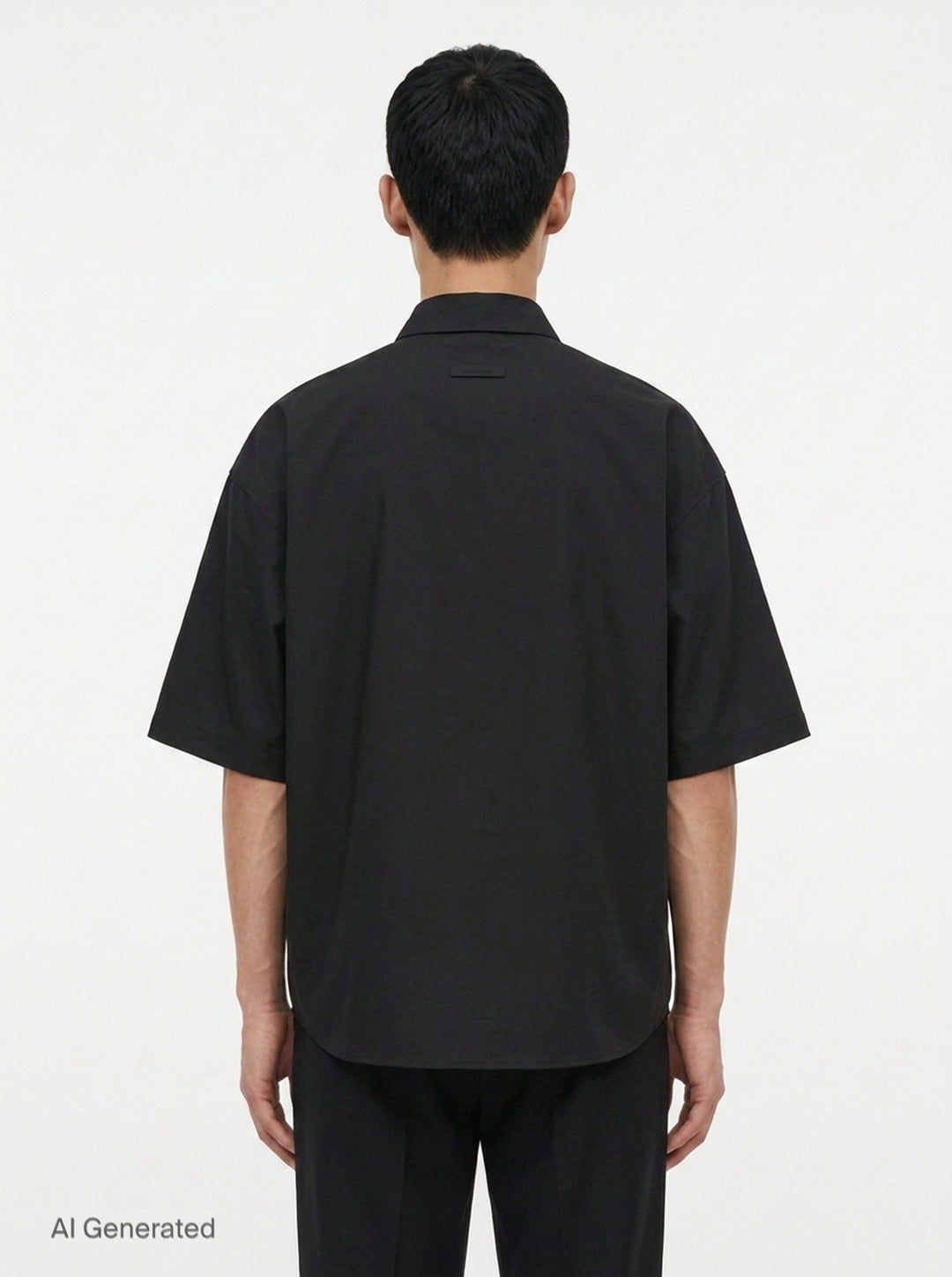 Short Sleeve Button Up Shirt | Fear of God Essentials | Club21 - back