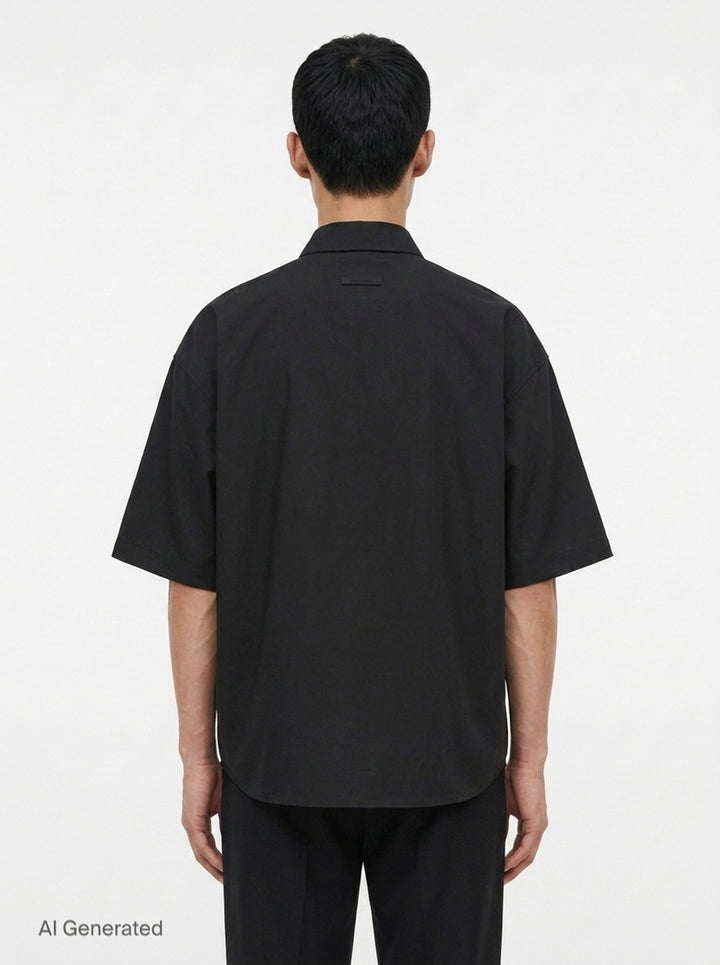 Short Sleeve Button Up Shirt | Fear of God Essentials | Club21 - back