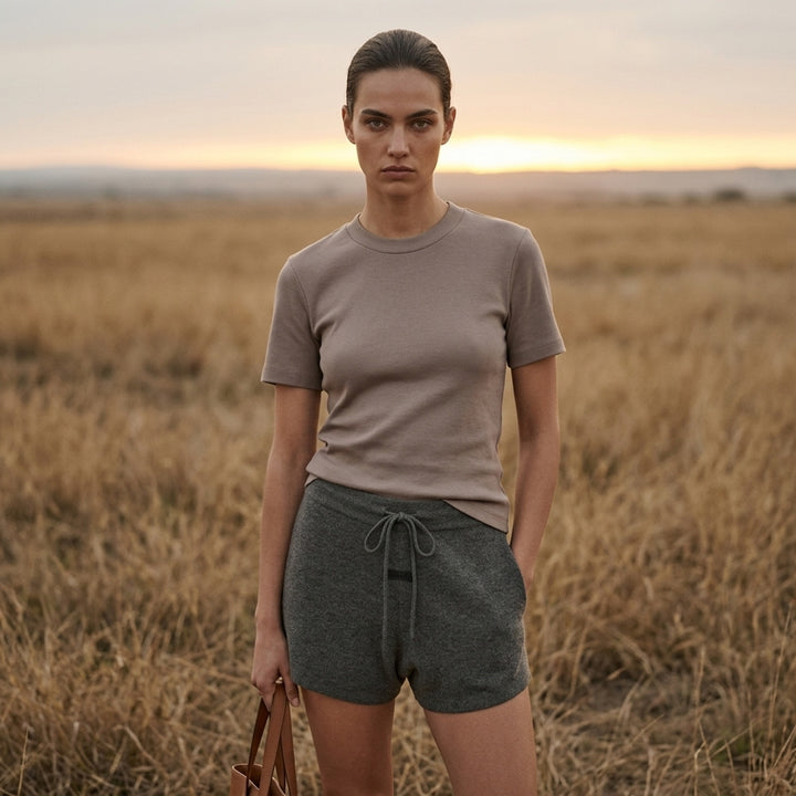 Soft Rib Fitted T-Shirt | Fear of God Essentials | Club21 - lifestyle