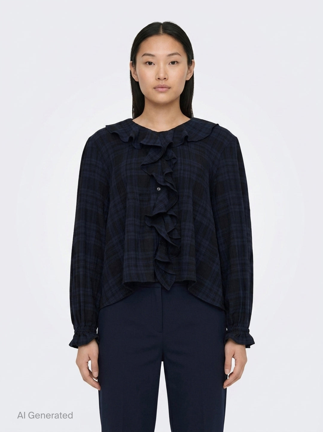 Vivi Frill Blouse | Fritur | Club21 - front