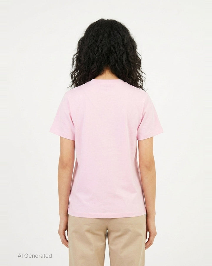 Horse Graphic Cotton Jersey Tee | Ganni | Club21 - back