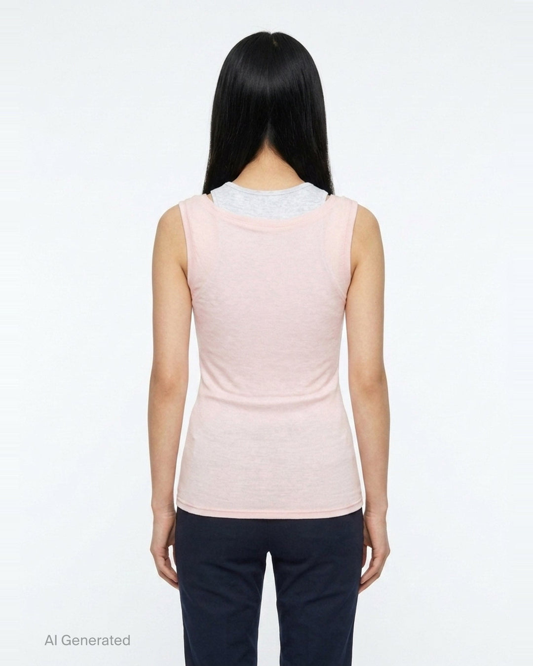Soft Layered Scoop Top | Glowny | Club21 - back