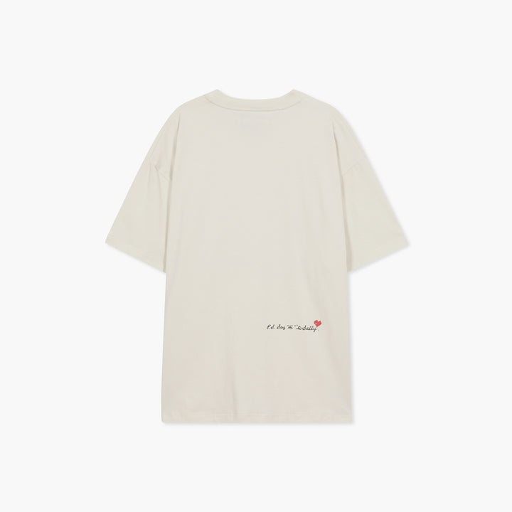 Happy Valentine's Day Oversize Tee