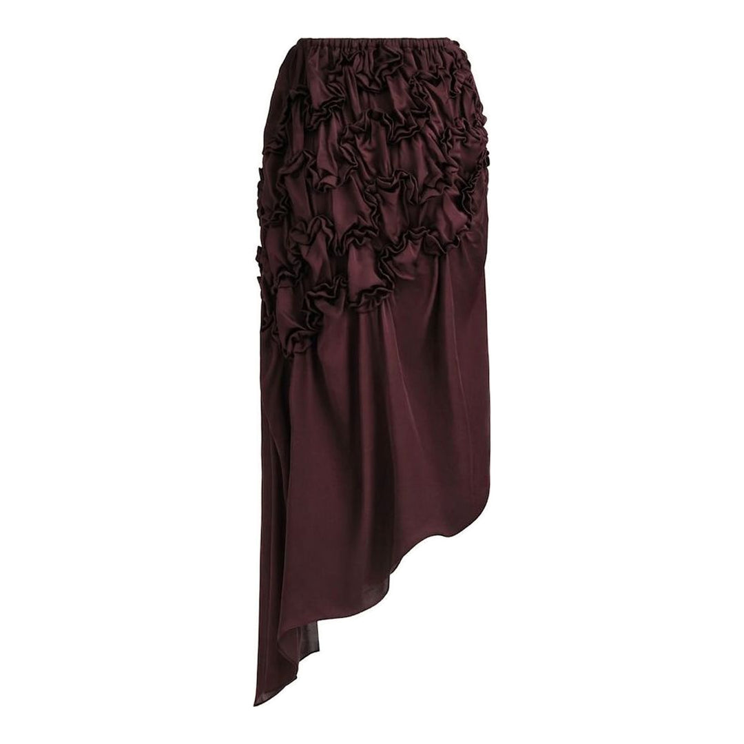 Jenny Ruched Asymmetric Skirt | Hisu Park | Club21 - packshot