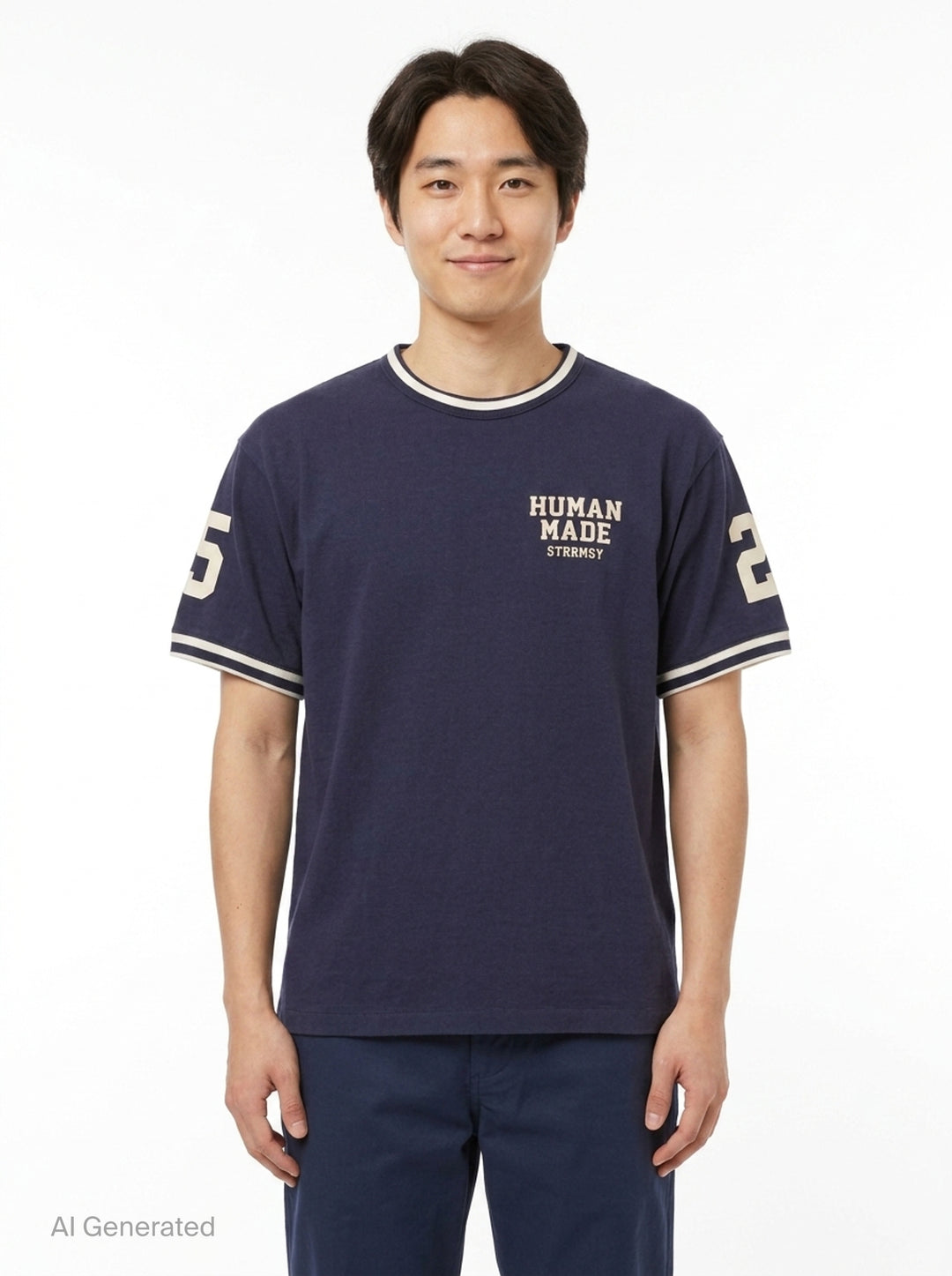 Athletic Short Sleeve Tee | Human Made | Club21 - front