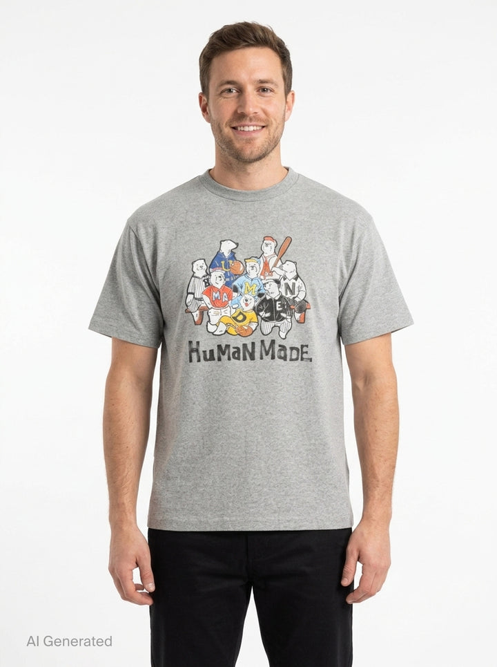 Baseball Graphic T-Shirt | Human Made | Club21 - front