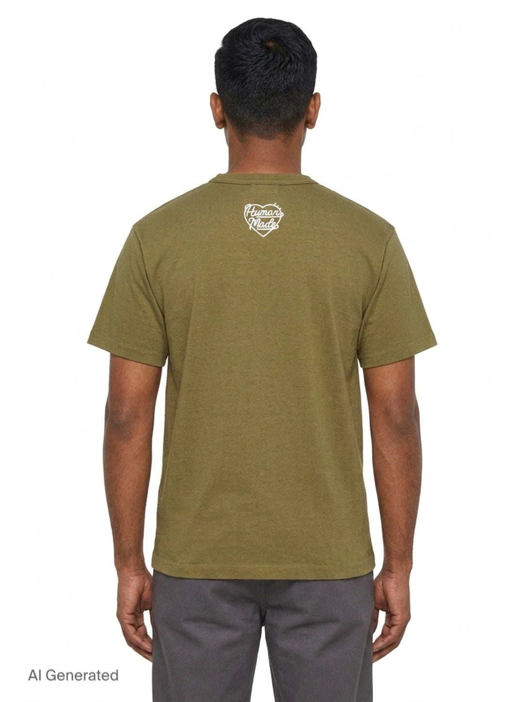 Color Heart Logo Tee | Human Made | Club21 - back