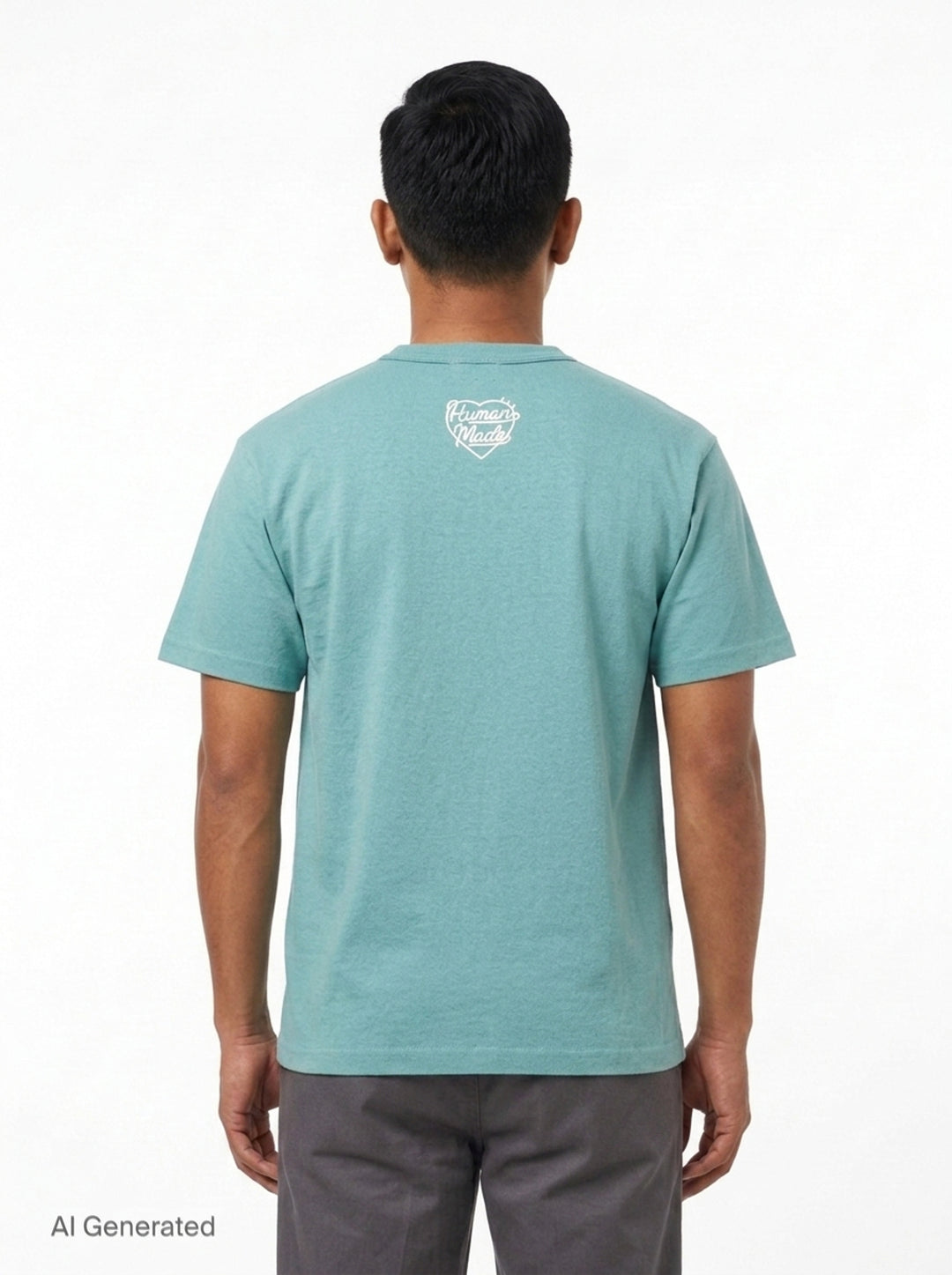 Color Heart Logo Tee | Human Made | Club21 - back