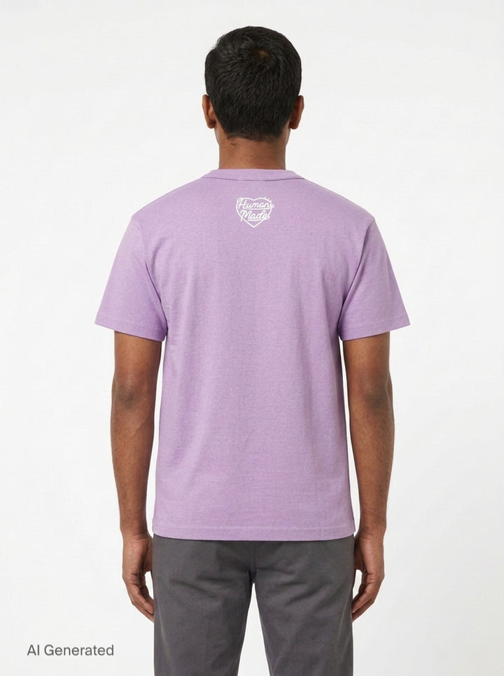 Color Heart Logo Tee | Human Made | Club21 - back
