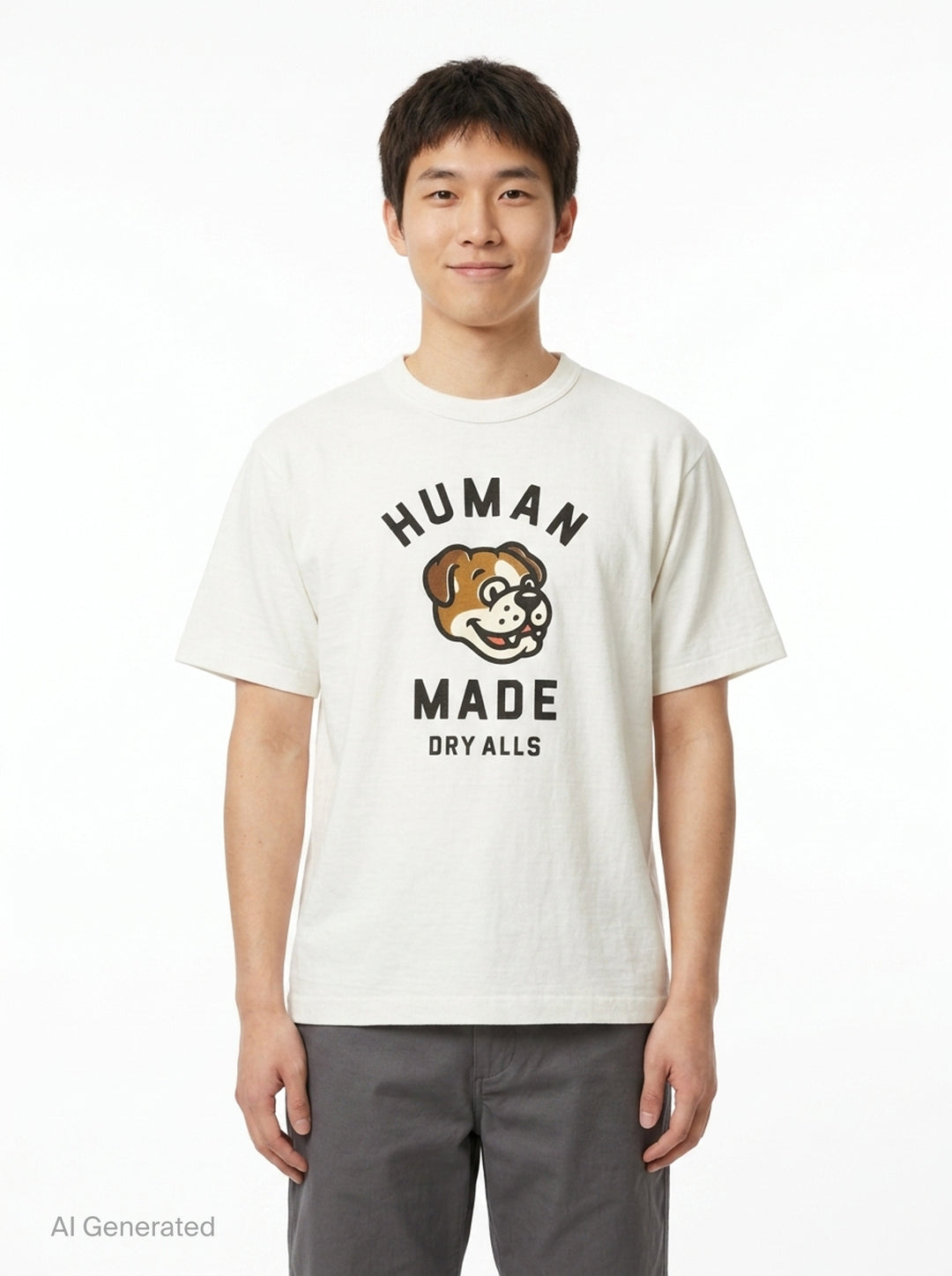 Dog Graphic Short Sleeve Tee | Human Made | Club21 - front