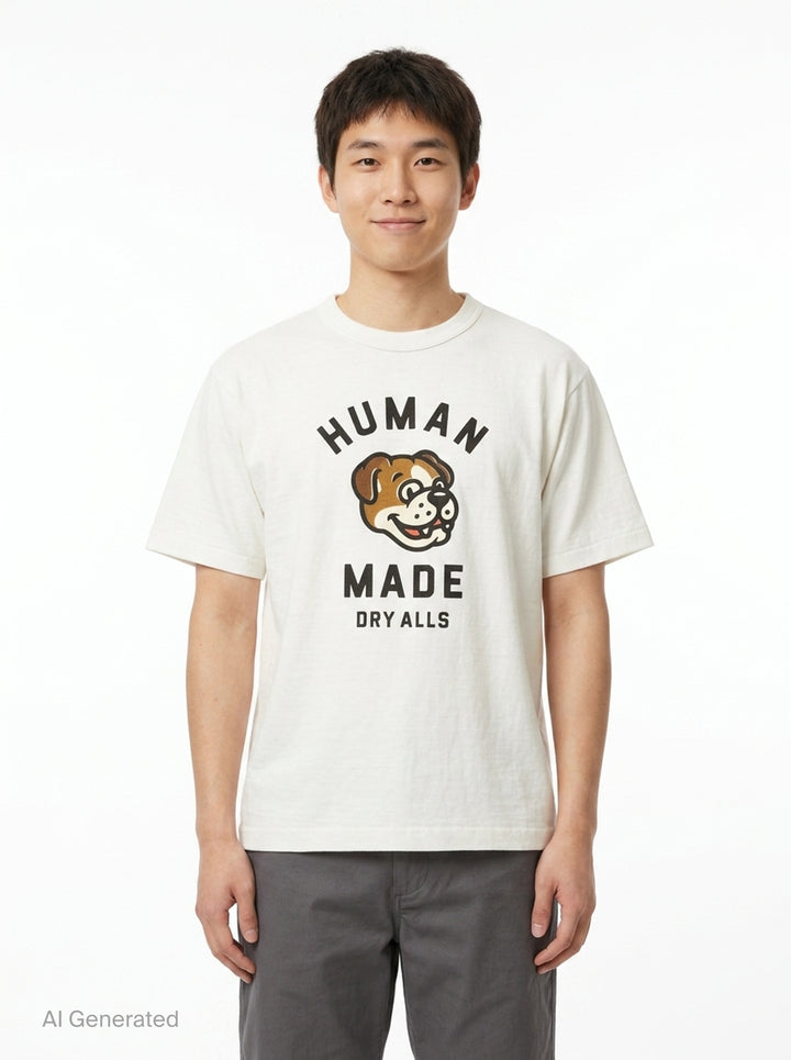 Dog Graphic Short Sleeve Tee | Human Made | Club21 - front