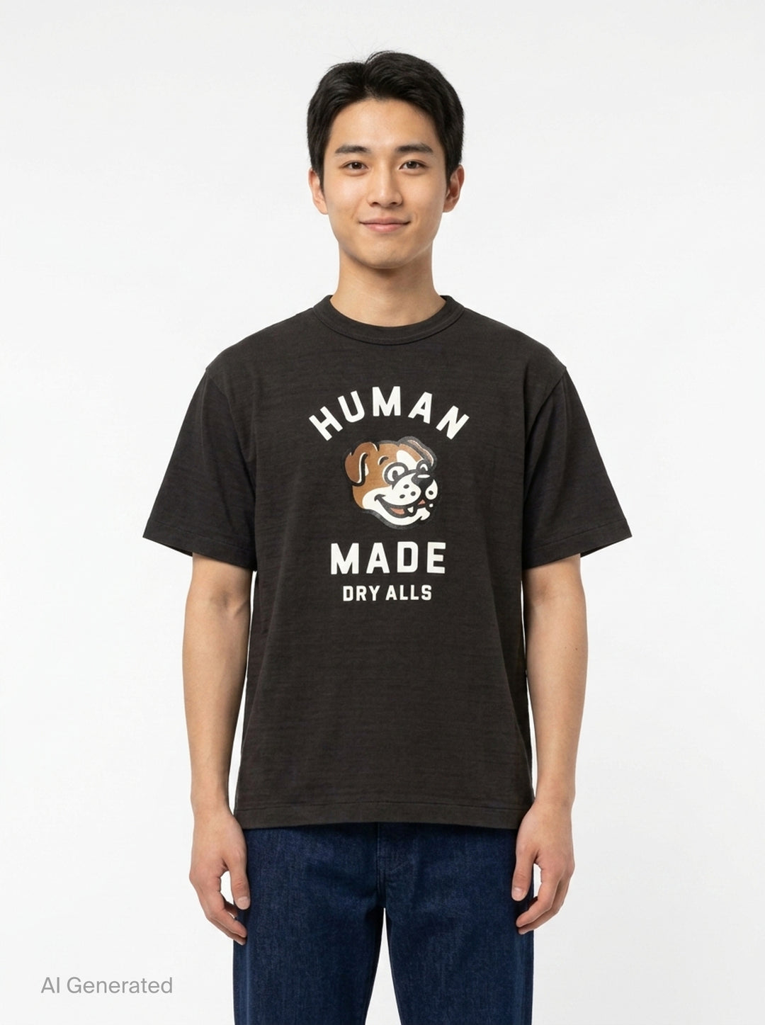 Dog Graphic Short Sleeve Tee | Human Made | Club21 - front