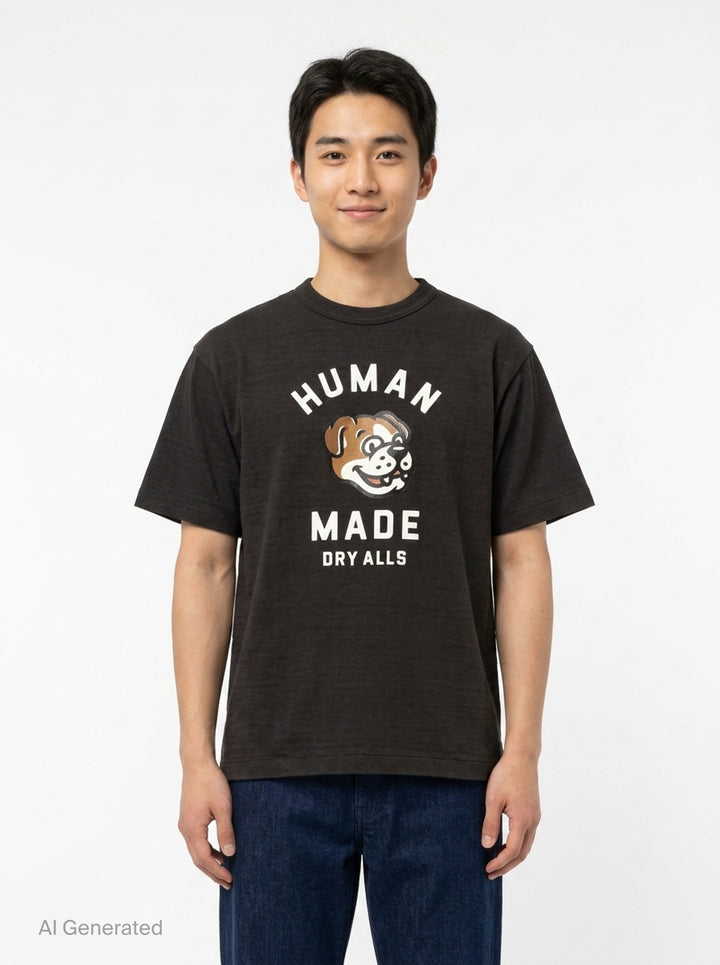 Dog Graphic Short Sleeve Tee | Human Made | Club21 - front