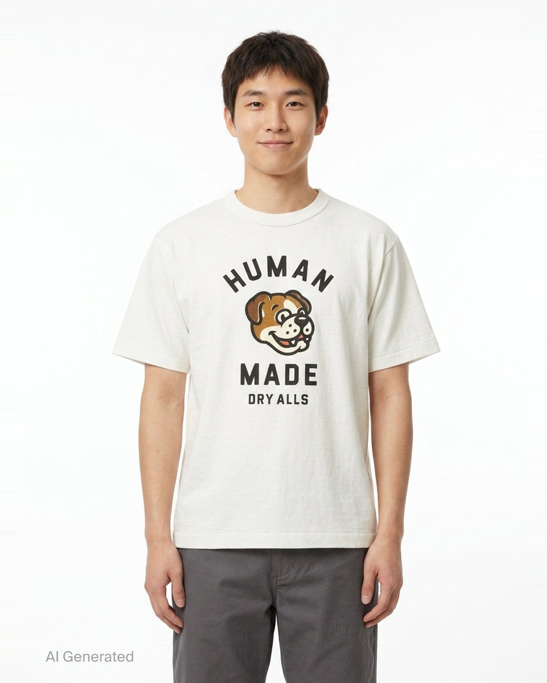 Dog Graphic Short Sleeve Tee | Human Made | Club21 - front