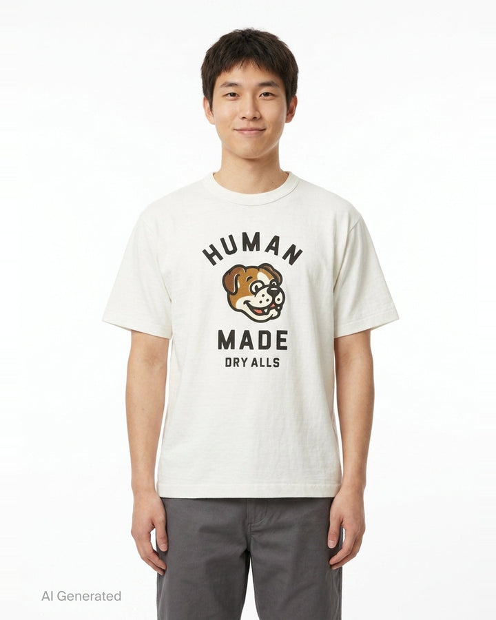 Dog Graphic Short Sleeve Tee | Human Made | Club21 - front