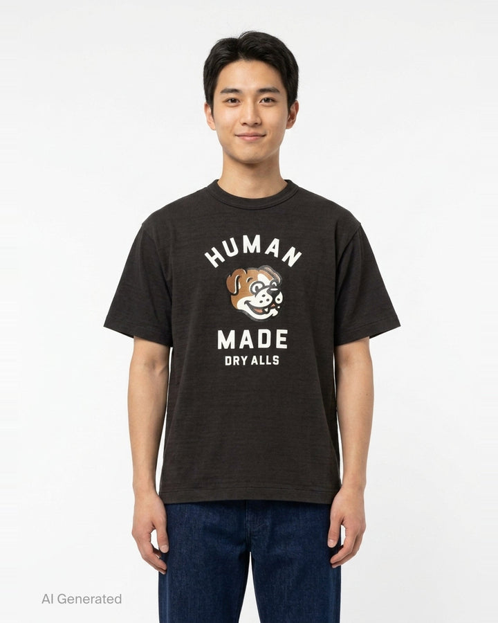 Dog Graphic Short Sleeve Tee | Human Made | Club21 - front