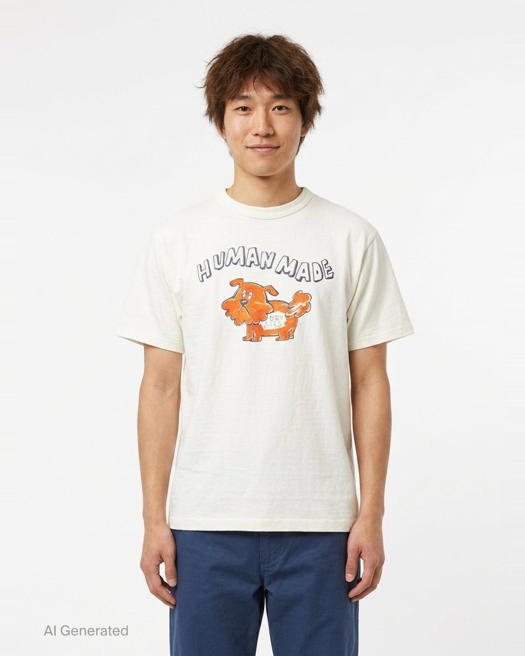 Dog Graphic T-Shirt | Human Made | Club21 - front