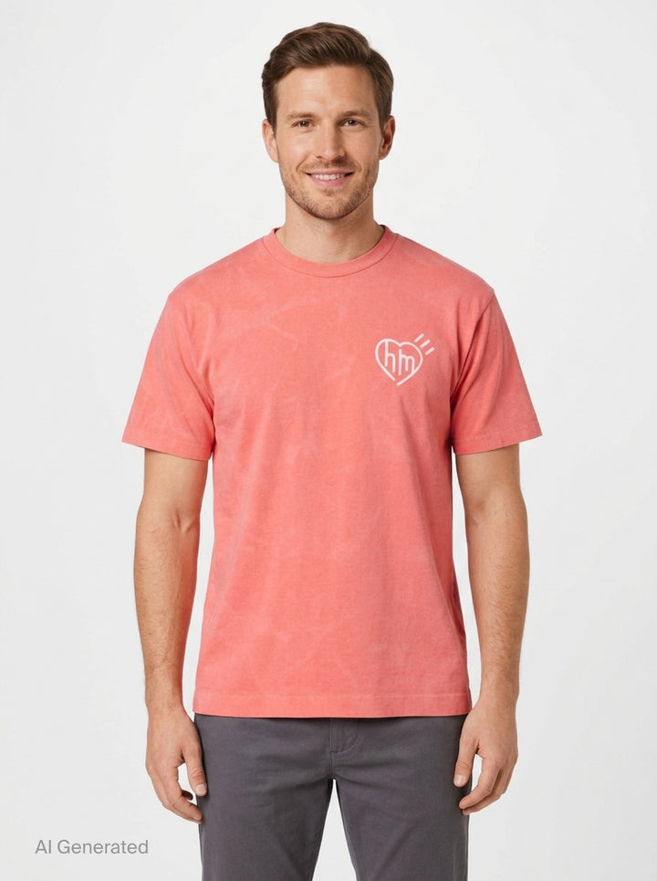 Garment Dye Short Sleeve Tee | Human Made | Club21 - front