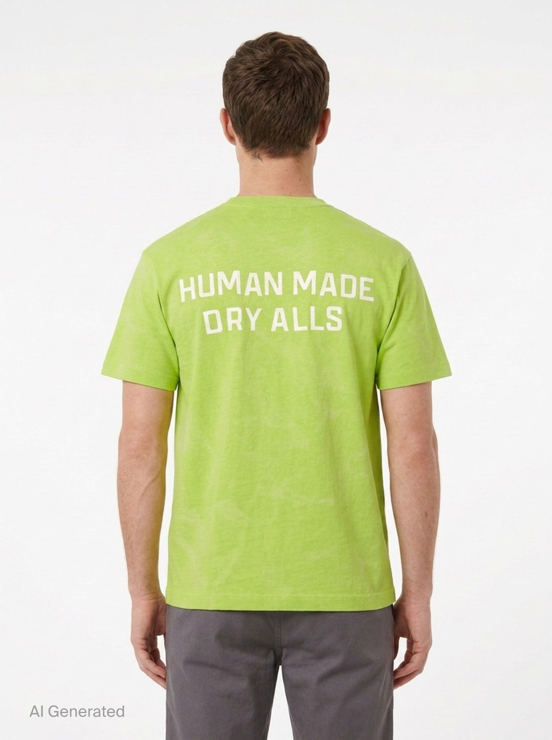 Garment Dye Short Sleeve Tee | Human Made | Club21 - back