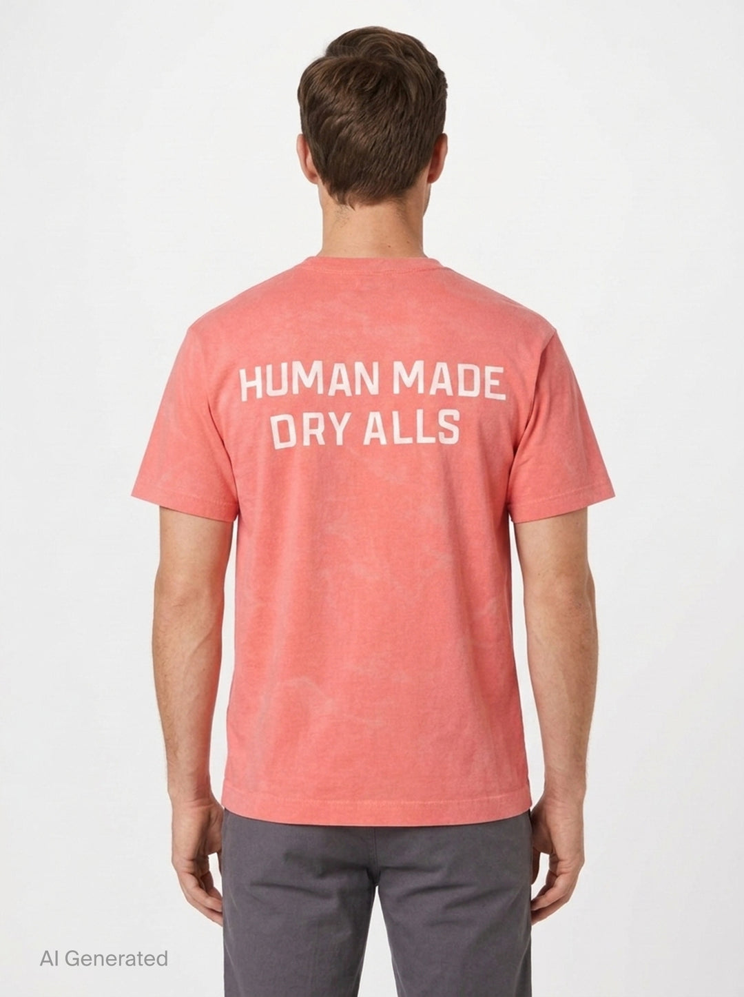 Garment Dye Short Sleeve Tee | Human Made | Club21 - back