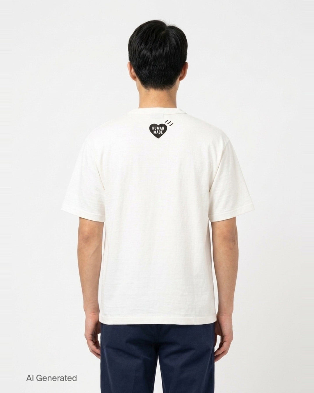 Heart Graphic Short Sleeve Tee | Human Made | Club21 - back