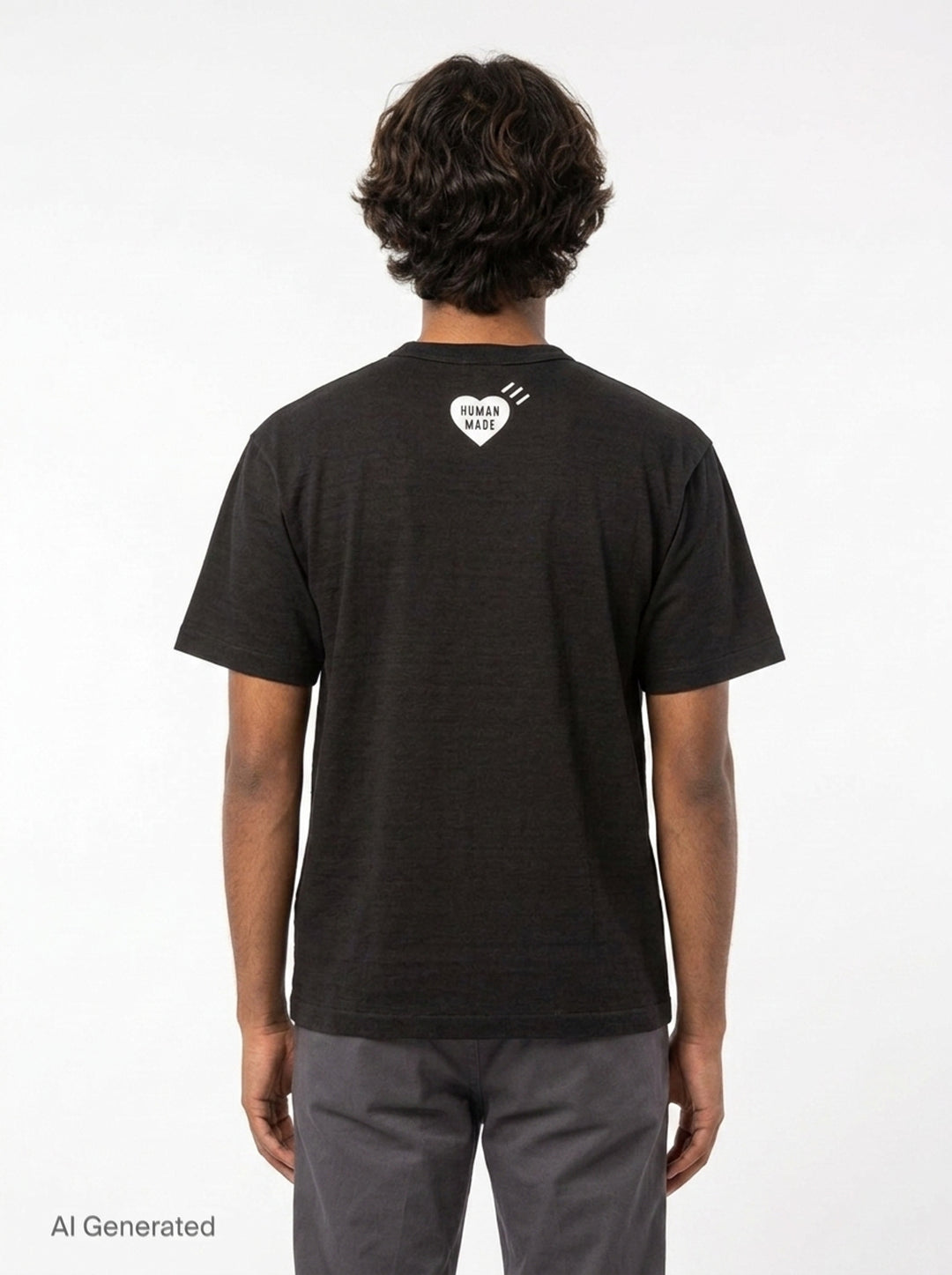 Heart Graphic Short Sleeve Tee | Human Made | Club21 - back