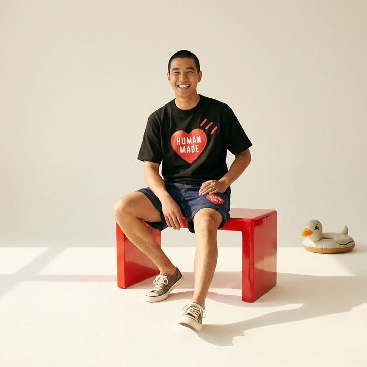 Heart Graphic Short Sleeve Tee | Human Made | Club21 - lifestyle