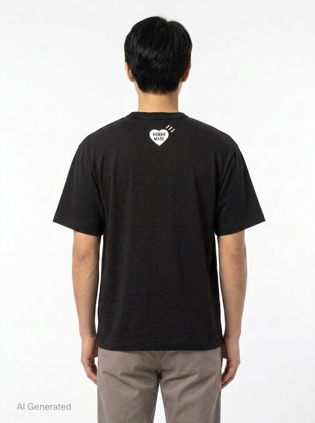 Heart Logo Graphic Tee | Human Made | Club21 - back