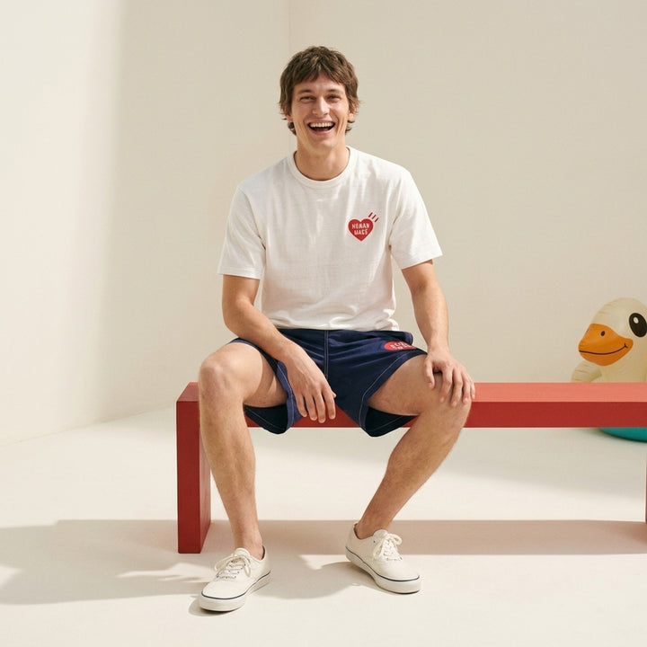 Heart Logo Graphic Tee | Human Made | Club21 - lifestyle