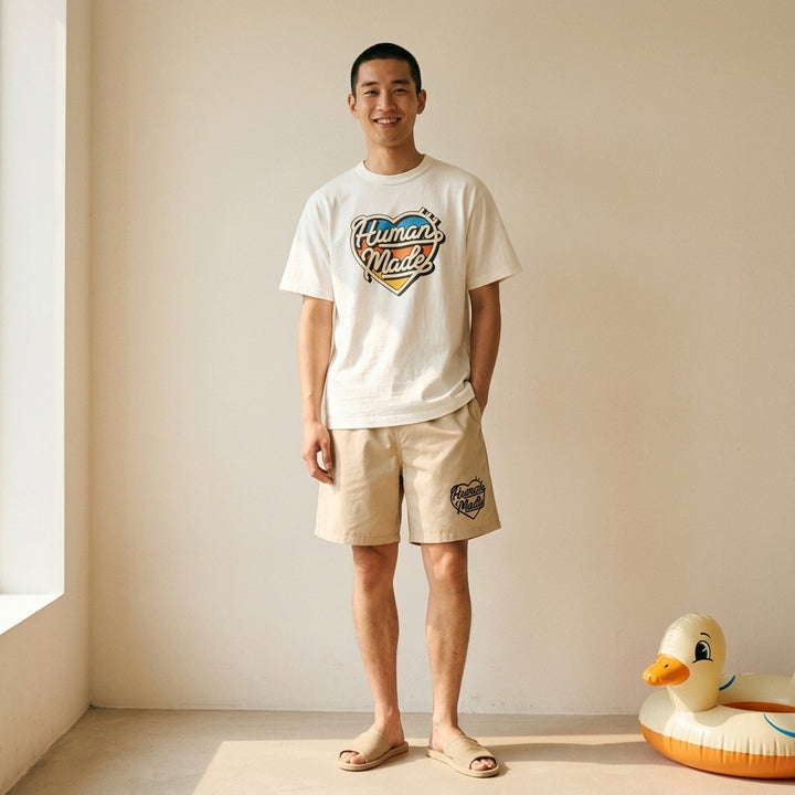 Heart Logo Graphic Tee | Human Made | Club21 - lifestyle