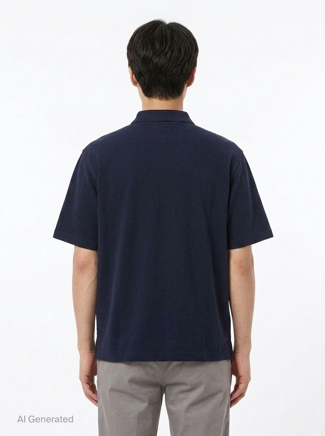 Short Sleeve Polo Shirt | Human Made | Club21 - back