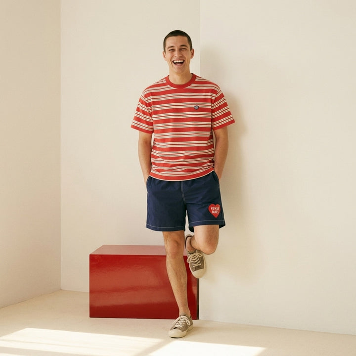 Striped Short Sleeve Tee | Human Made | Club21 - lifestyle