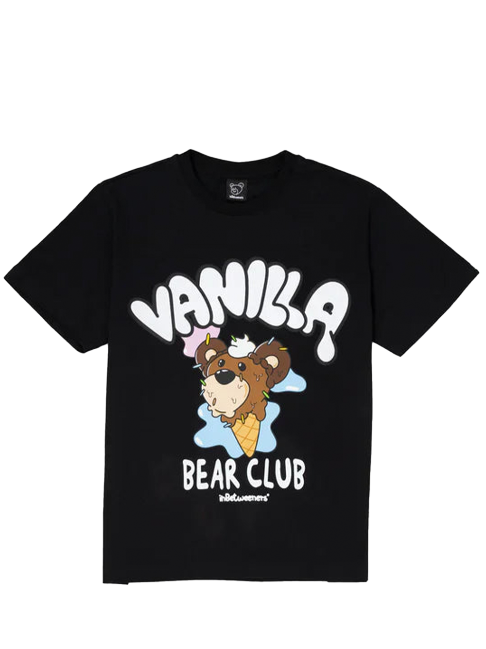 inBetweeners_Vanila_Bear_T-Shirt_Unisex_Black