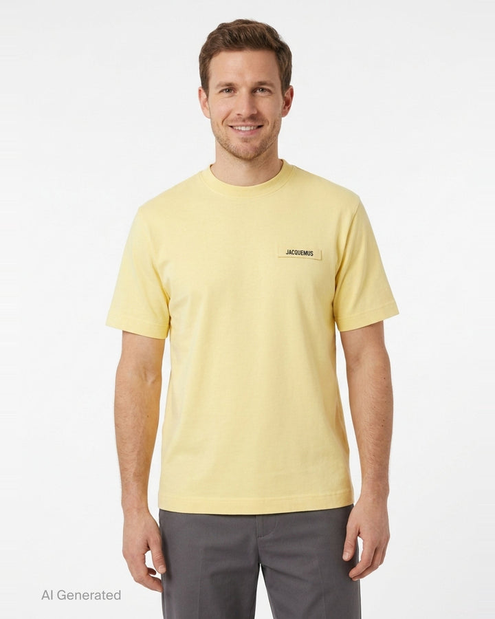 Gros Grain Logo Tee | Jacquemus | Club21 - front