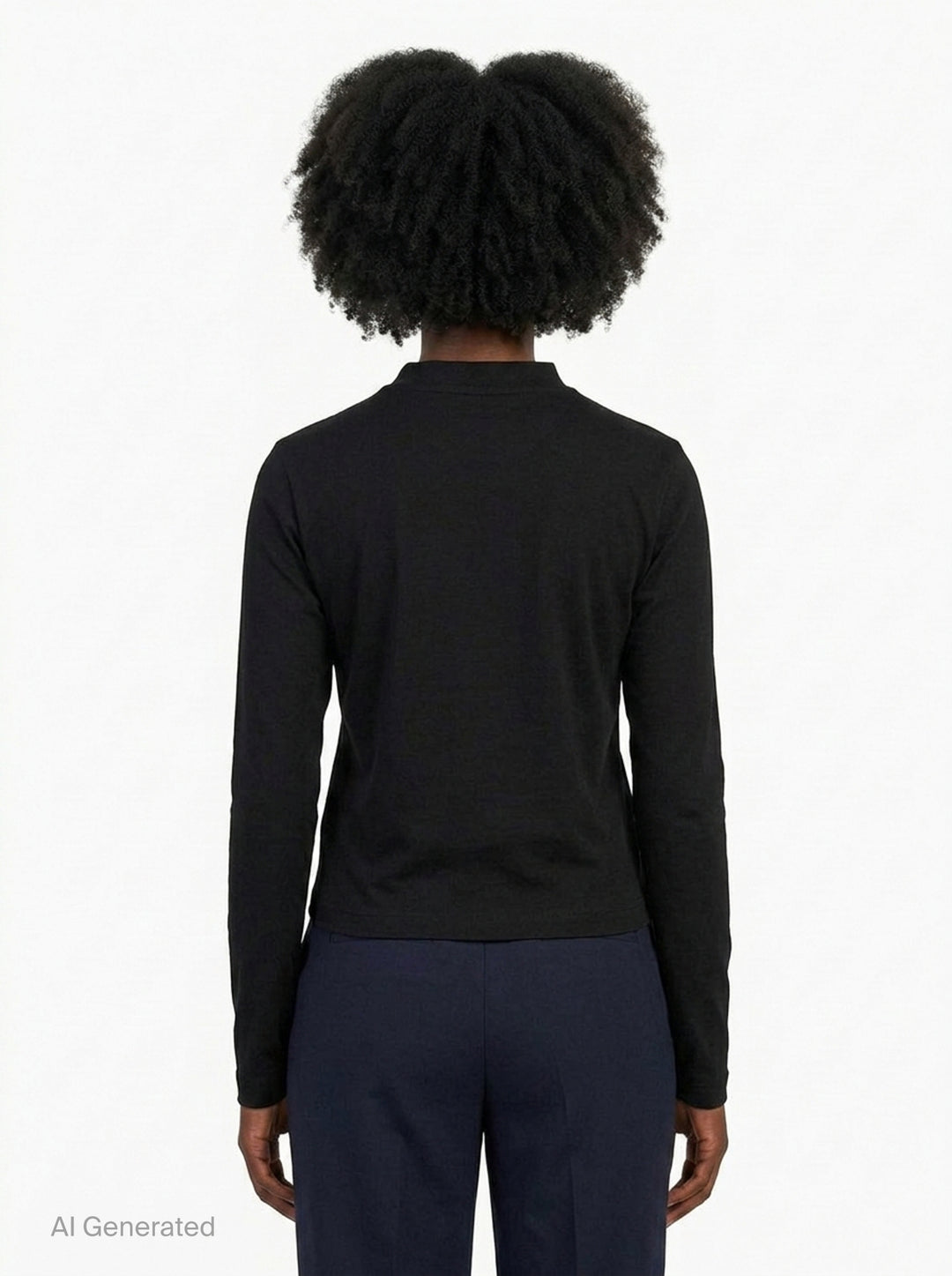 Gros Grain Long Sleeve Tee | Jacquemus | Club21 - back