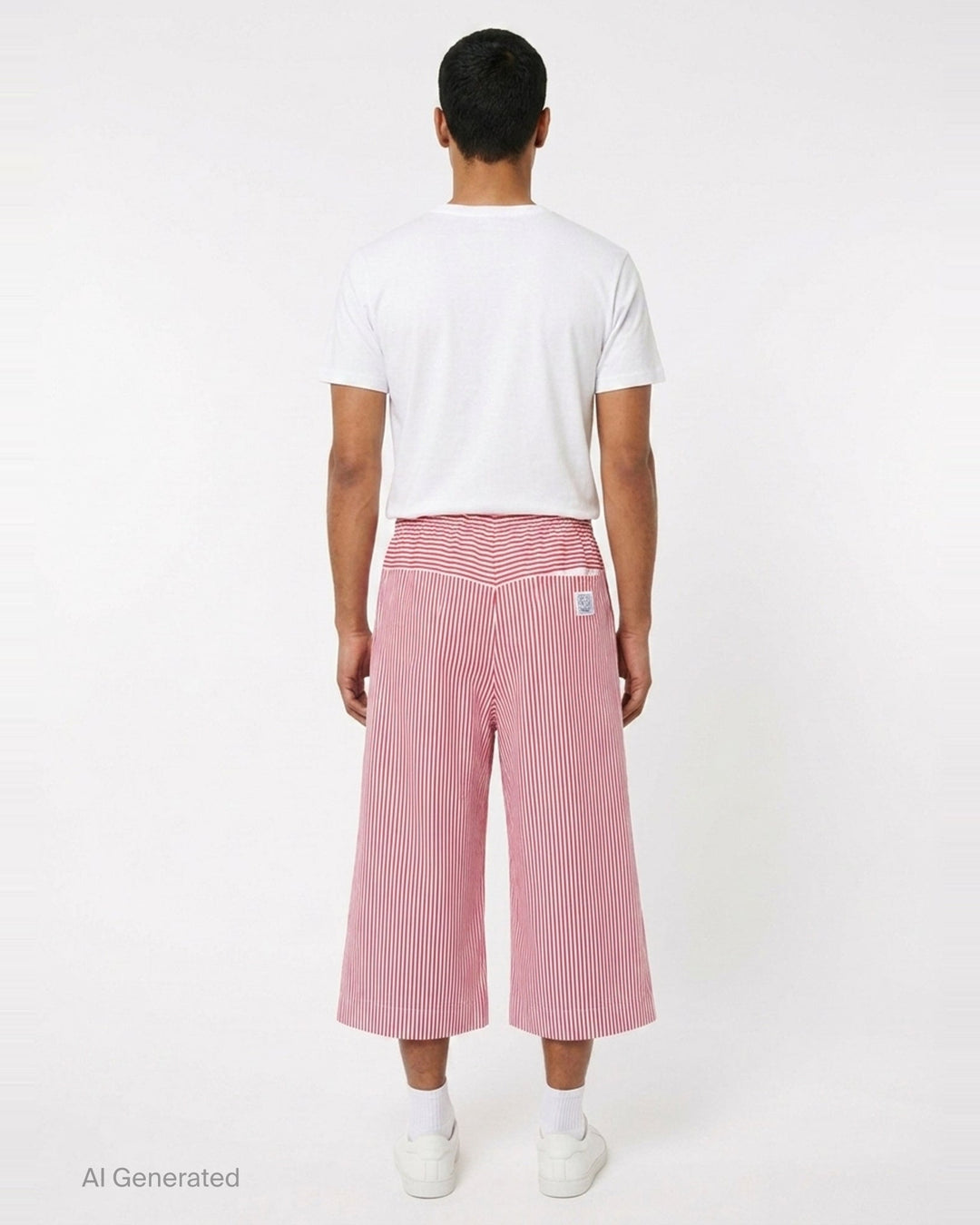 Micro Stripe Shorts | Jacquemus | Club21 - back