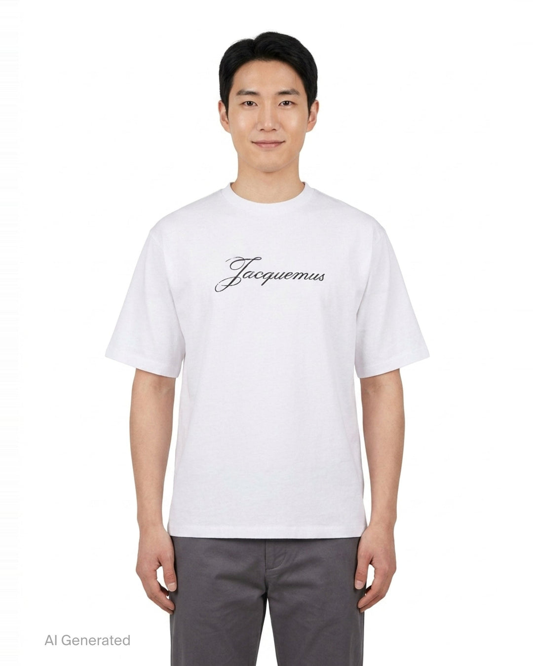 Script Logo Tee | Jacquemus | Club21 - front
