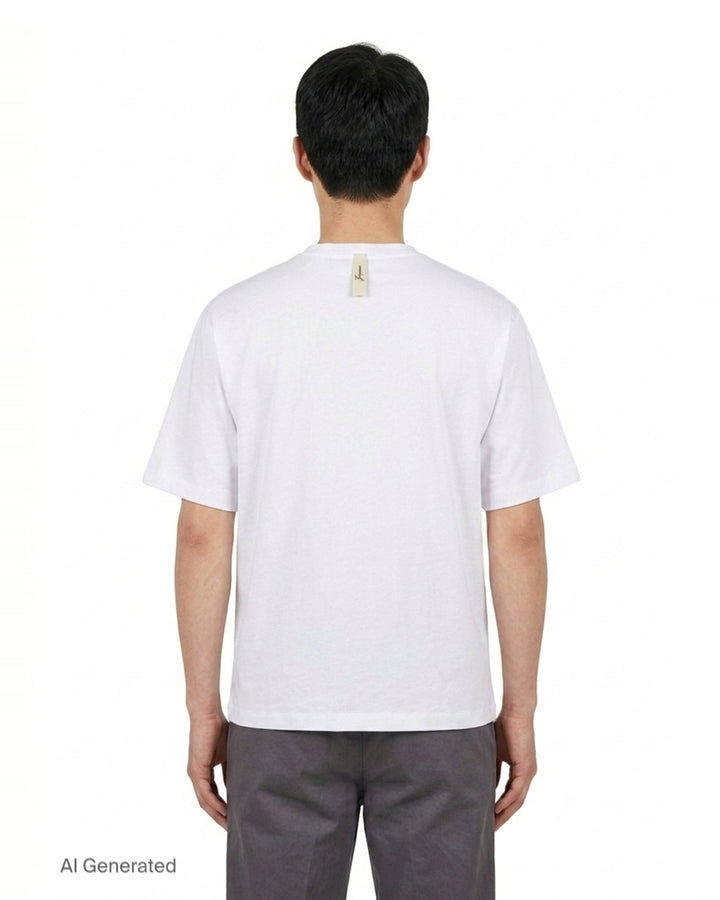Script Logo Tee | Jacquemus | Club21 - back