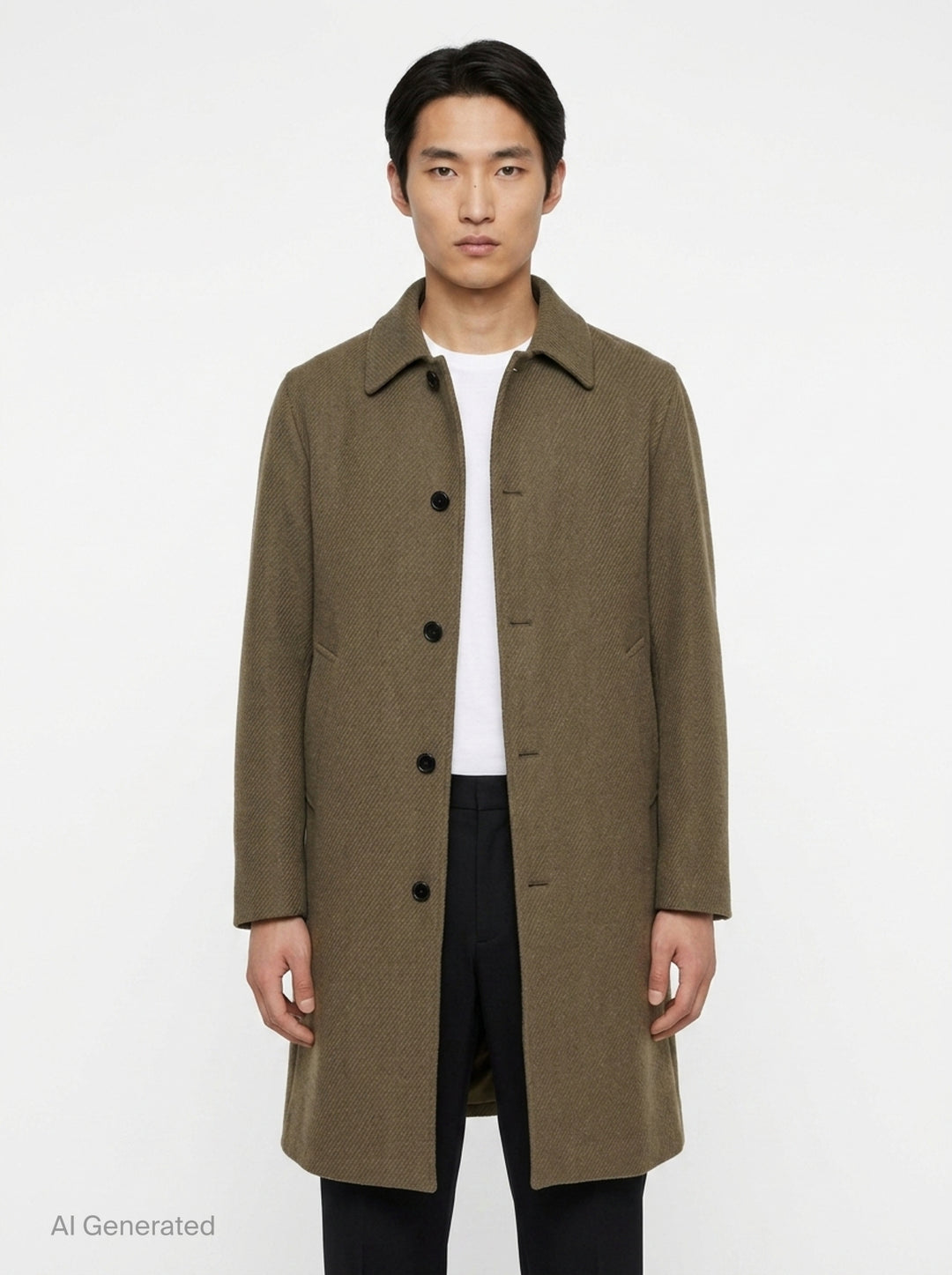 Double Split Overcoat | Jil Sander | Club21 - front