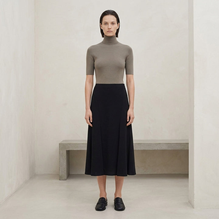 Fine Technical Short Sleeve Turtleneck | Jil Sander | Club21 - lifestyle