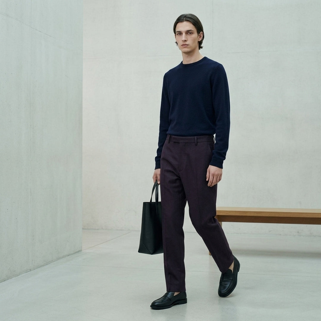 Light Brushed Wool Trousers | Jil Sander | Club21 - lifestyle