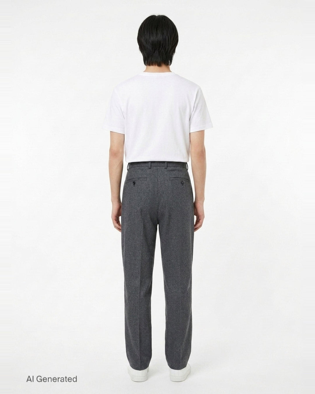Light Merino Pleated Trousers | Jil Sander | Club21 - back