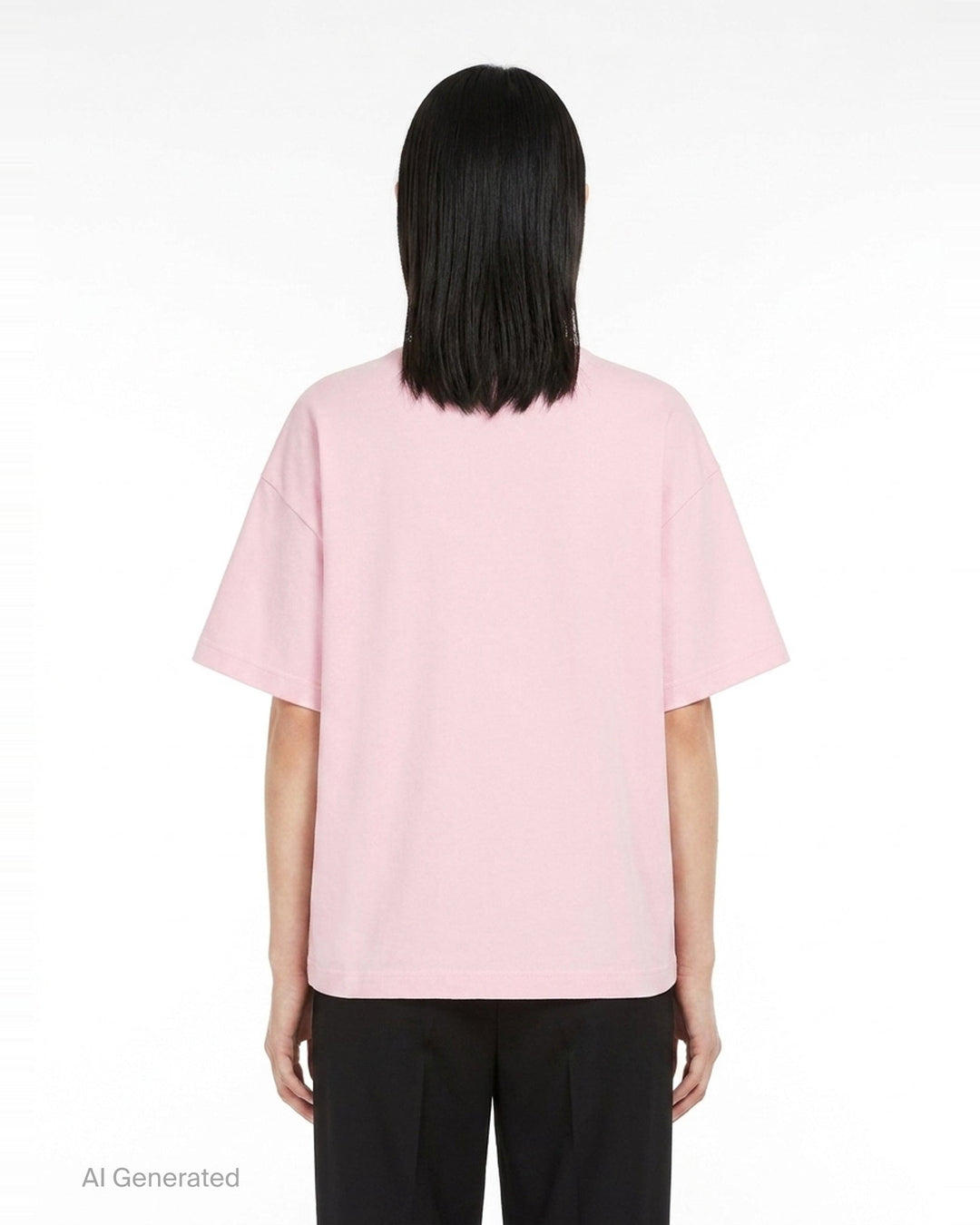 Plain Cotton Short Sleeve Tee | Jil Sander | Club21 - back