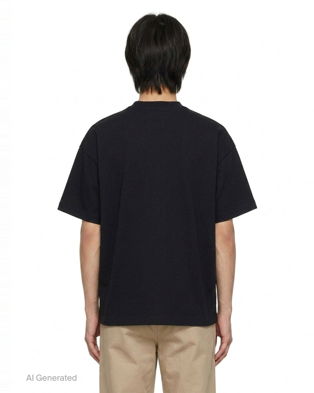 Plain Cotton Short Sleeve Tee | Jil Sander | Club21 - back