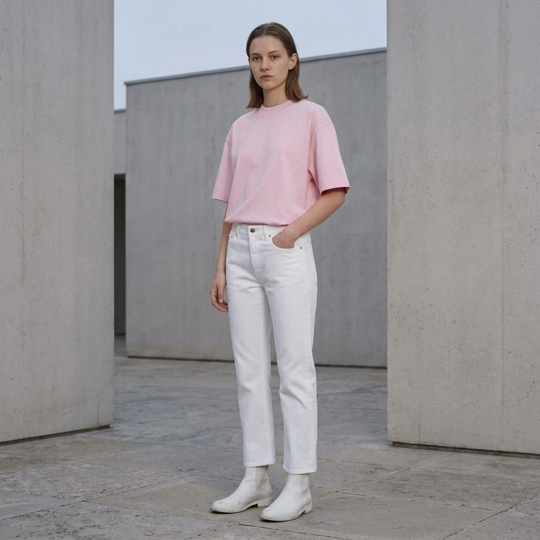 Plain Cotton Short Sleeve Tee | Jil Sander | Club21 - lifestyle