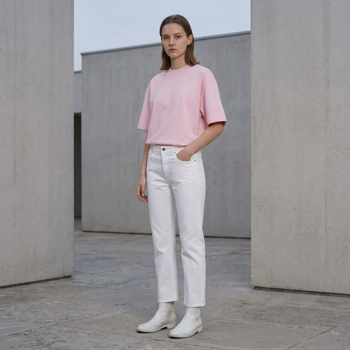 Plain Cotton Short Sleeve Tee | Jil Sander | Club21 - lifestyle