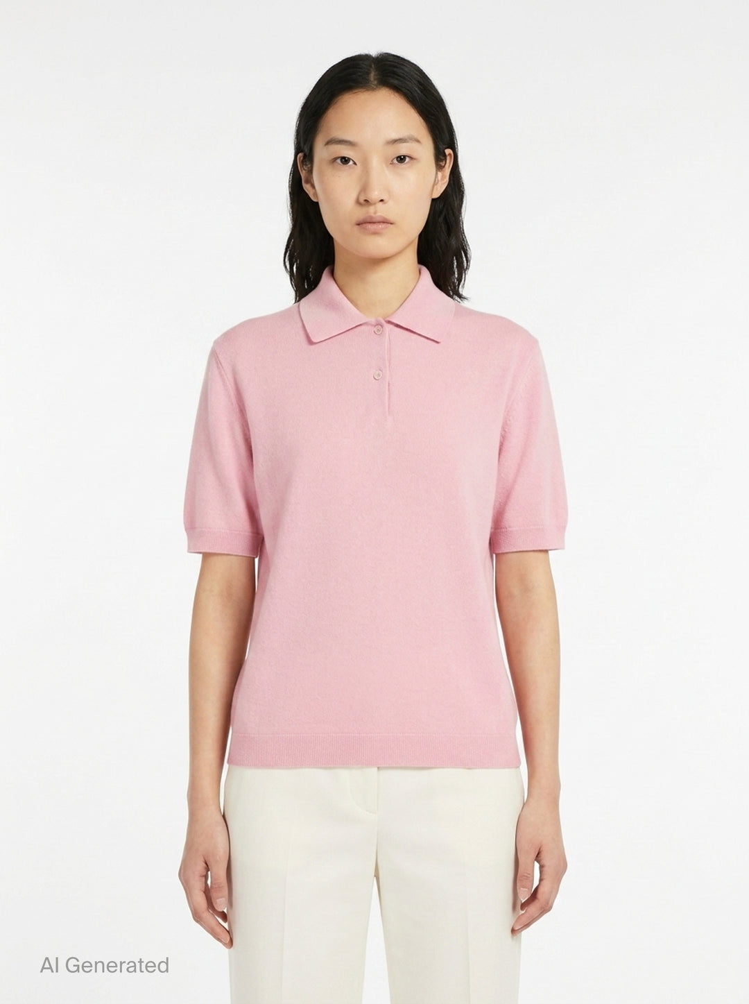 Short Sleeve Extrafine Polo | Jil Sander | Club21 - front
