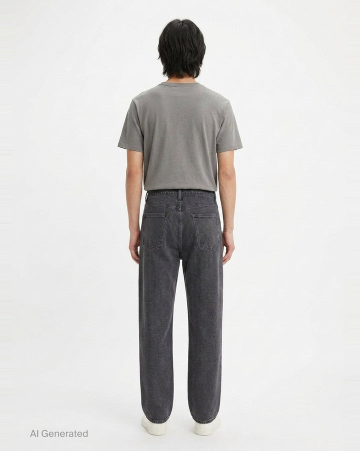 Treated Denim Trousers | Jil Sander | Club21 - back